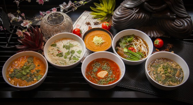 Roni — шесть супов из шести стран Азии